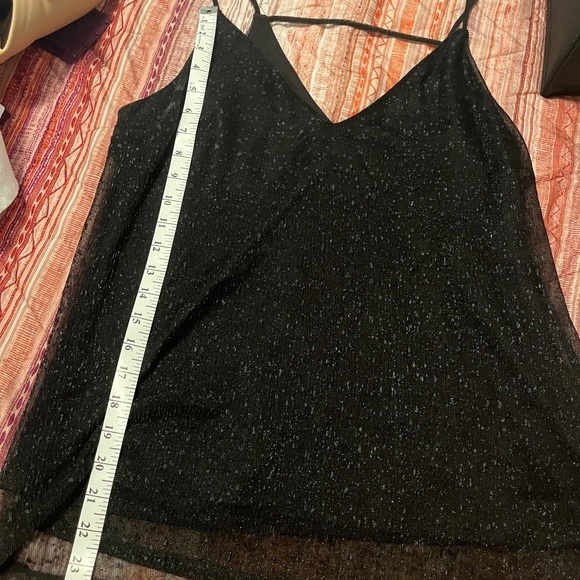 Gypsies & Moondust Black Sparkly Tank - Picture 5 of 5